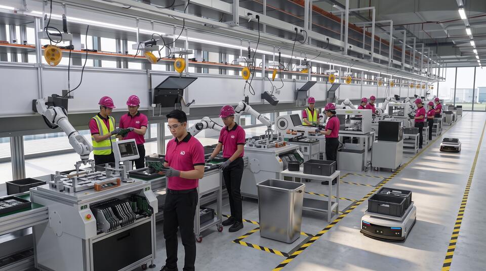 Pekerja Pabrik — penempatan tenaga kerja manufaktur